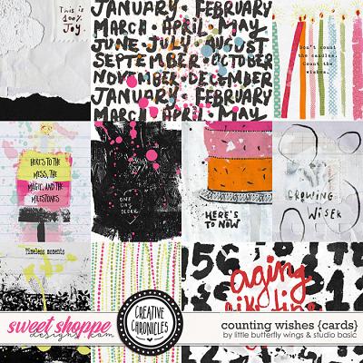 Creative Chronicles: Counting Wishes Cards by Little Butterfly Wings & Studio Basic