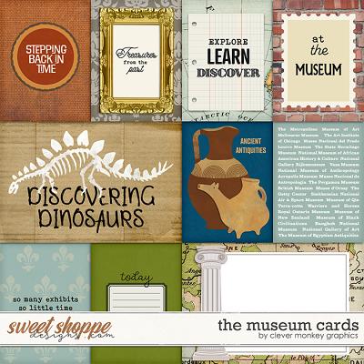 The Museum Cards by Clever Monkey Graphics 