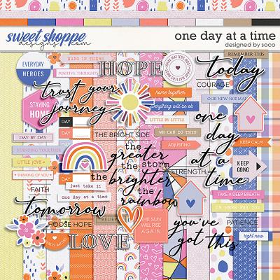 One Day At A Time | Designed by Soco
