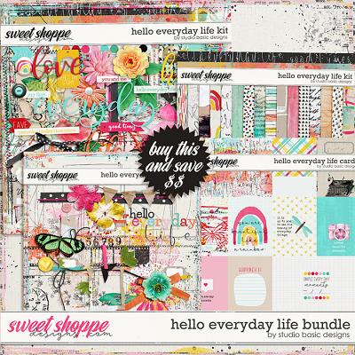 Hello Everyday Life Bundle by Studio Basic