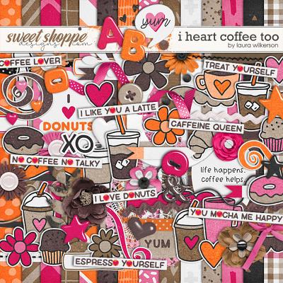 I Heart Coffee Too: Kit by Laura Wilkerson