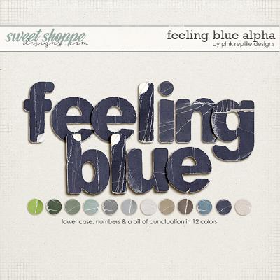 Feeling Blue Alpha by Pink Reptile Designs