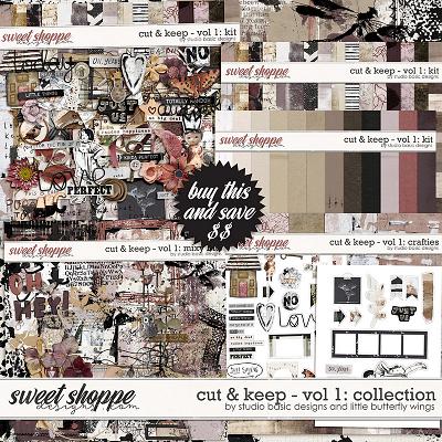 Cut & Keep - Vol. 1: Collection by Studio Basic & Little Butterfly Wings