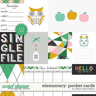 Elementary: Pocket Cards by Allison Pennington