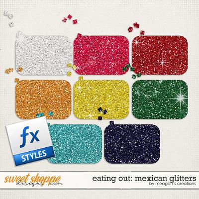 Eating Out: Mexican Glitters by Meagan's Creations