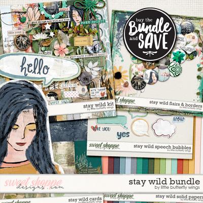 Stay wild bundle by Little Butterfly Wings