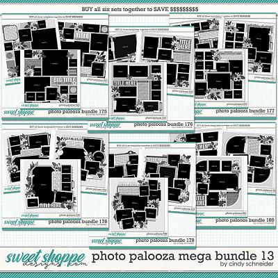 Cindy's Layered Templates - Photo Palooza Mega Bundle 13 by Cindy Schneider
