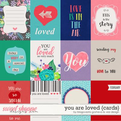 You Are Loved {cards} by Blagovesta Gosheva & Vesi Design