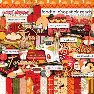 Foodie: Chopstick Ready by Kelly Bangs Creative