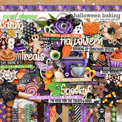 Halloween Baking by WendyP Designs