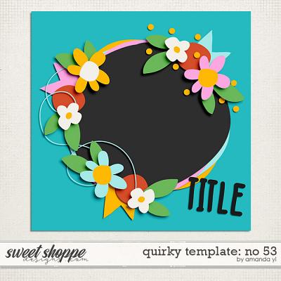 Quirky template no. 53 by Amanda Yi