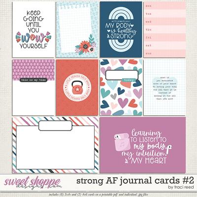 Strong AF Cards #2 by Traci Reed