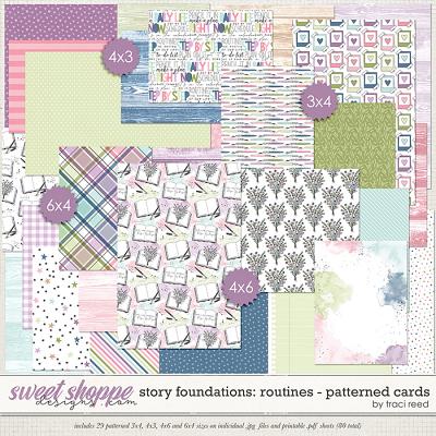 Story Foundations: Routines Patterned Cards by Traci Reed Story Foundations: Routines Patterned Cards by Traci Reed