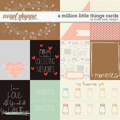 A Million Little Things Cards by Studio Basic