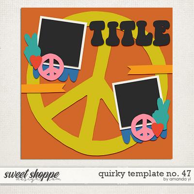 Quirky template no. 47 by Amanda Yi