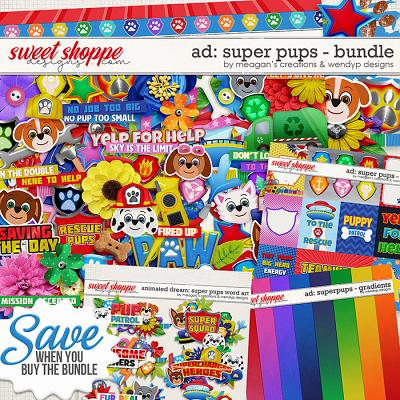 Animated Dream: Super Pups Bundle by Meagan's Creations and WendyP Designs