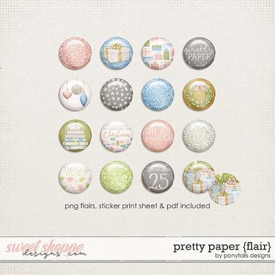 Pretty Paper Flair by Ponytails