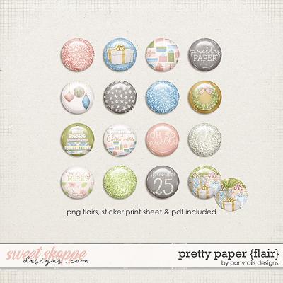 Pretty Paper Flair by Ponytails