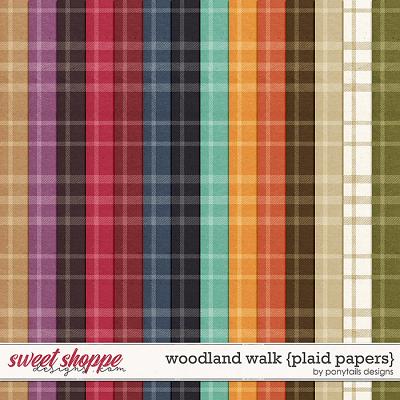 Woodland Walk Extra Papers by Ponytails