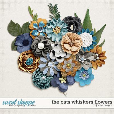 The Cats Whiskers Flowers by JoCee Designs