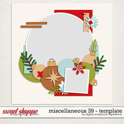 Miscellaneous 39 Template by Digital Scrapbook Ingredients