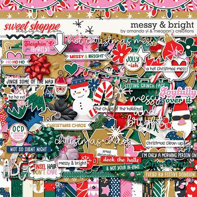 Messy & bright by Amanda Yi & Meagan's Creations