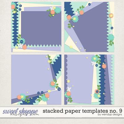 Stacked paper templates No:9 by WendyP Designs