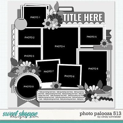 Cindy's Layered Templates - Photo Palooza 513 by Cindy Schneider