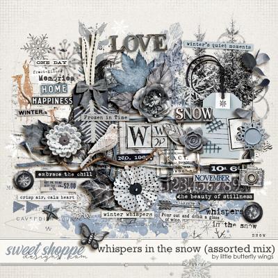 Whispers in the snow (assorted mix) by Little Butterfly Wings