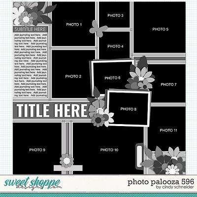 Cindy's Layered Templates - Photo Palooza 596 by Cindy Schneider