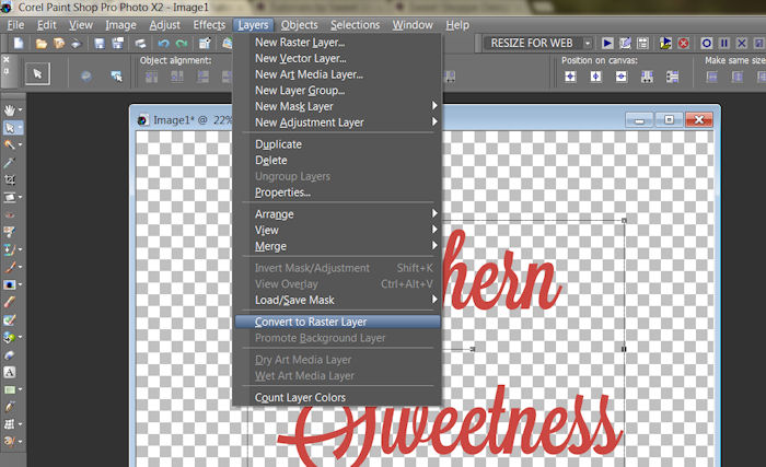 paint shop pro tutorials effects