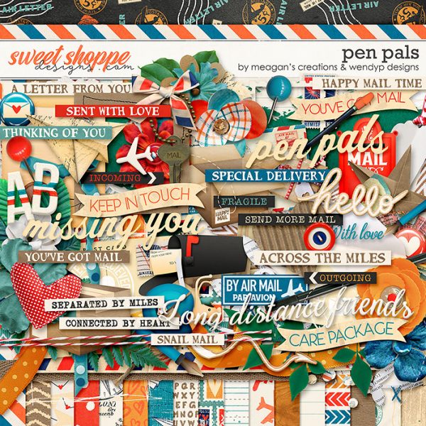 Pen Pals Bundle by Meagan's Creations & WendyP Designs