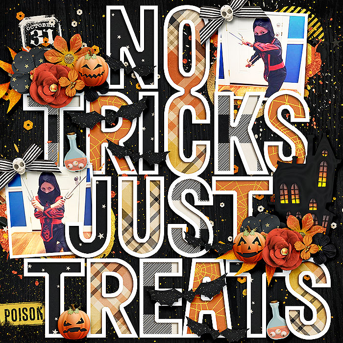 No Tricks Just Treats by Marnel