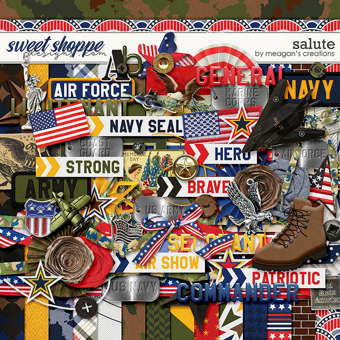 Salute by Meagan's Creations