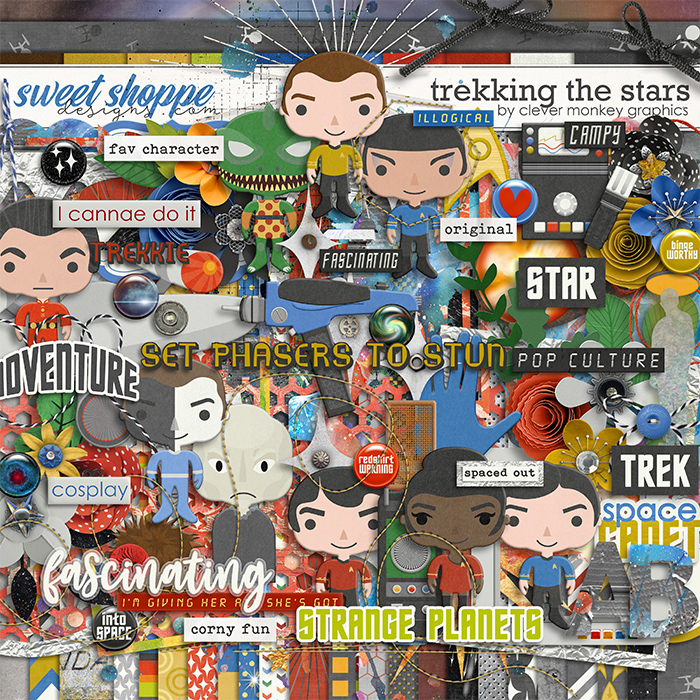 Trekking the Stars by Clever Monkey Graphics