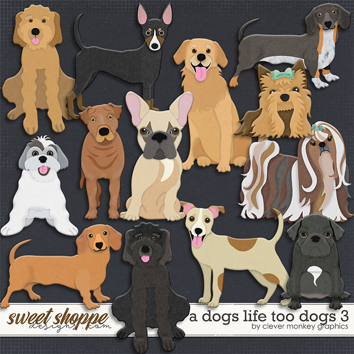A Dog's Life Too Dogs 3 by Clever Monkey Graphics