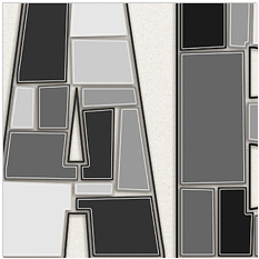 13ww Paper Clips Jumbo Alpha Templates A-M by Libby Pritchett