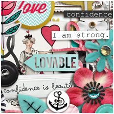 Confidence is Beautiful by Jenn Barrette and Brook Magee