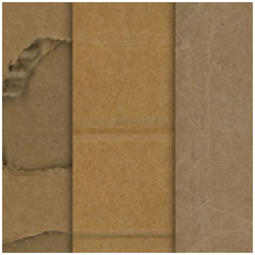 Destroyed Cardboard by Lauren Grier