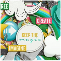  Imagination Lives Here by Tickled Pink Studio 