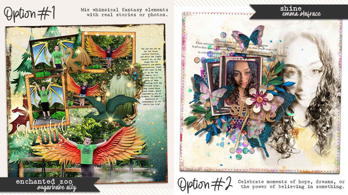 Summer Shadowbox - Challenge 18
