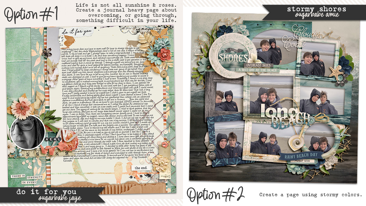 Summer Shadowbox - Challenge 17