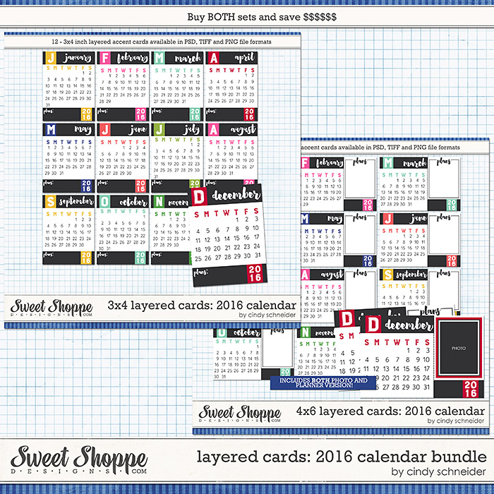 2cschneider-layeredcards-2016-Calendar-Bundle