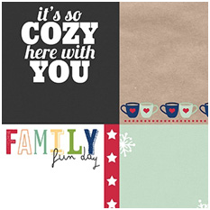 A Happy Family Bundled Up Journal Cards by Traci Reed and Shawna Clingerman
