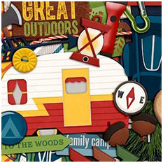 A Happy Family Gone Camping by Traci Reed and Shawna Clingerman