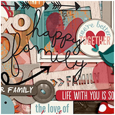 A Happy Family Lovin' Life by Traci Reed and Shawna Clingerman