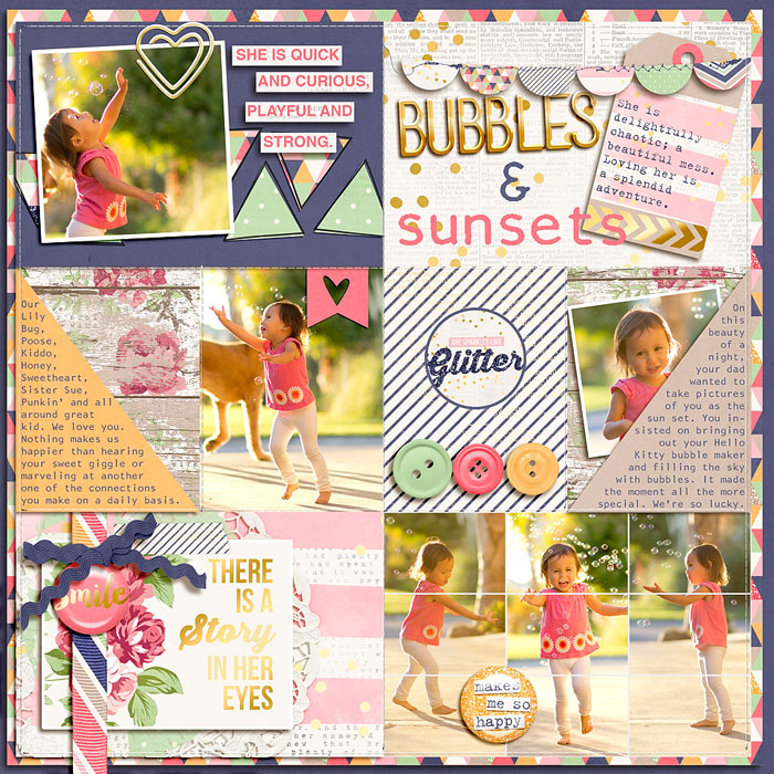 Bubbles and Sunsets by ZhuLi