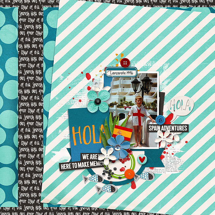 sAround the World Spain by WendyP Designs and Amanda Yi Designs