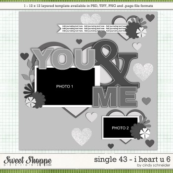 I Heart U 6 by Cindy Schneider