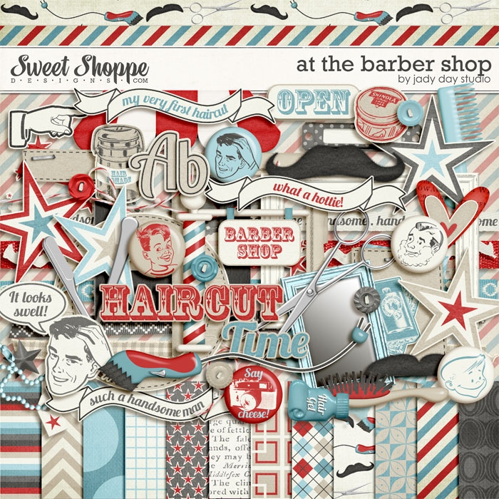 At the Barbershop by Jady Day Studio